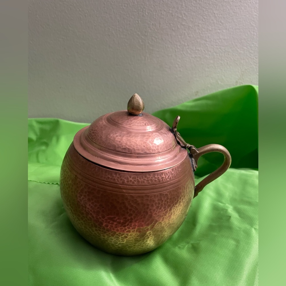 Copper dish of some sort